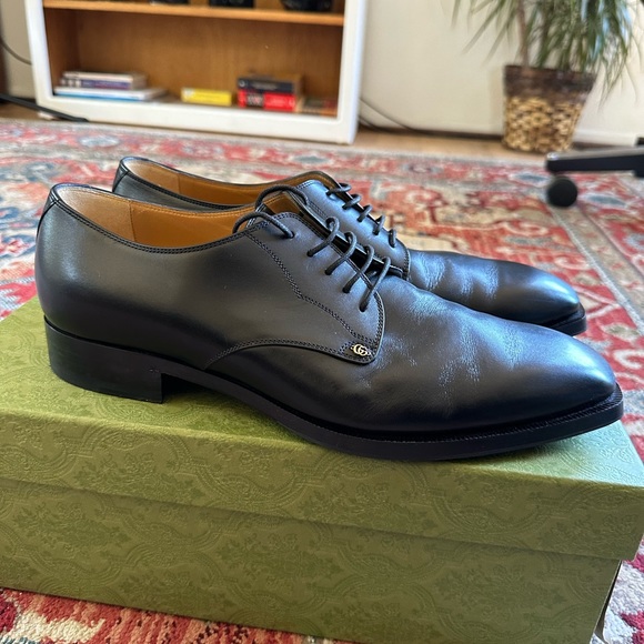 GUCCI ZOLA MENS DRESS SHOES SIZE 9.5 - Picture 2 of 10
